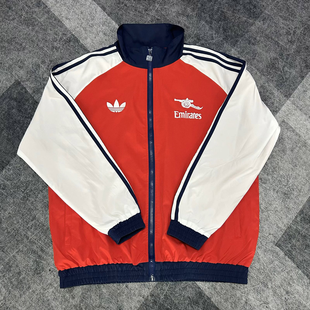 25/26 Arsenal Originals Iconic Red Windbreaker 5