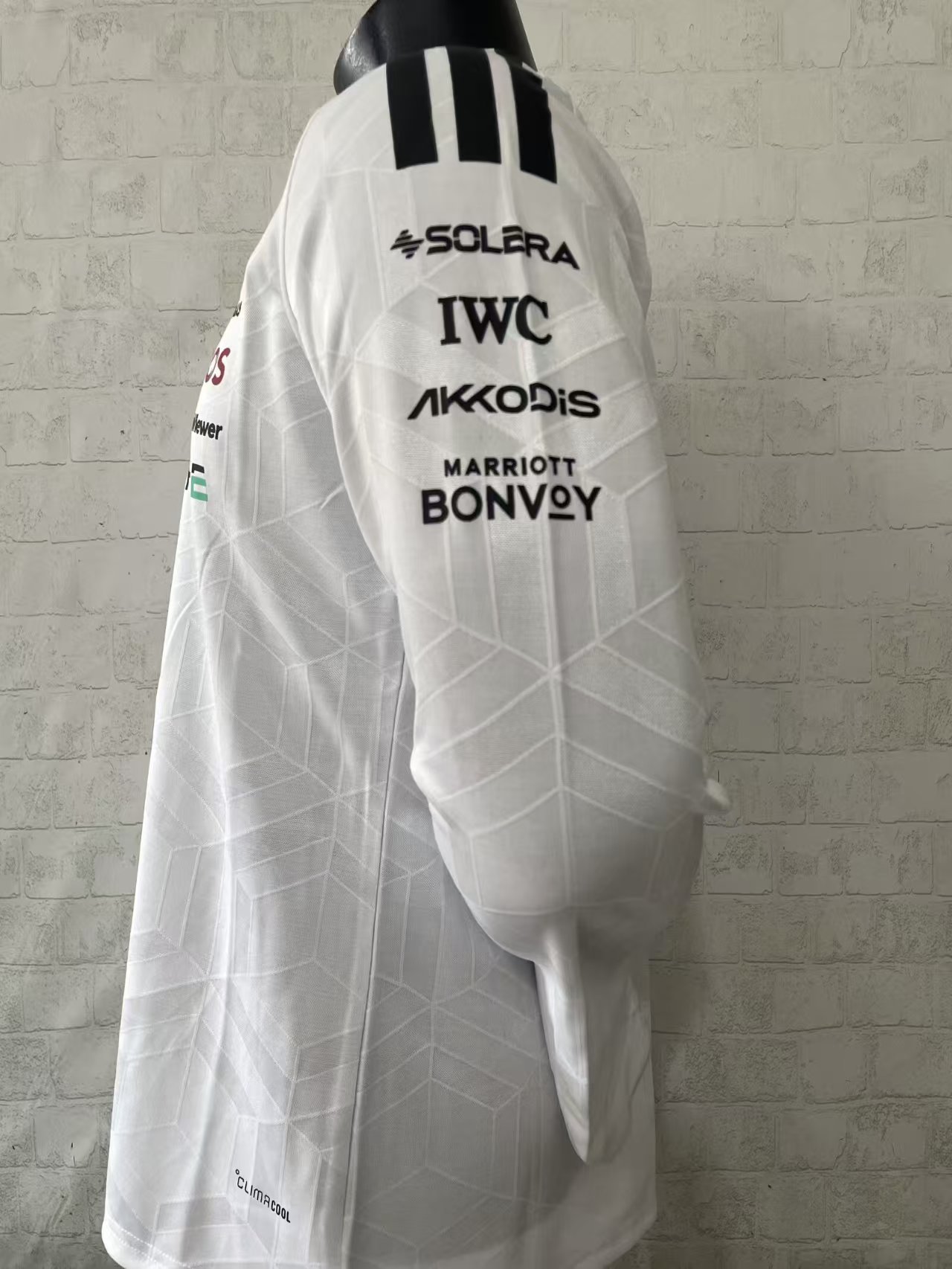 2026 F1 Mercedes White Long Sleeves S-3XL
