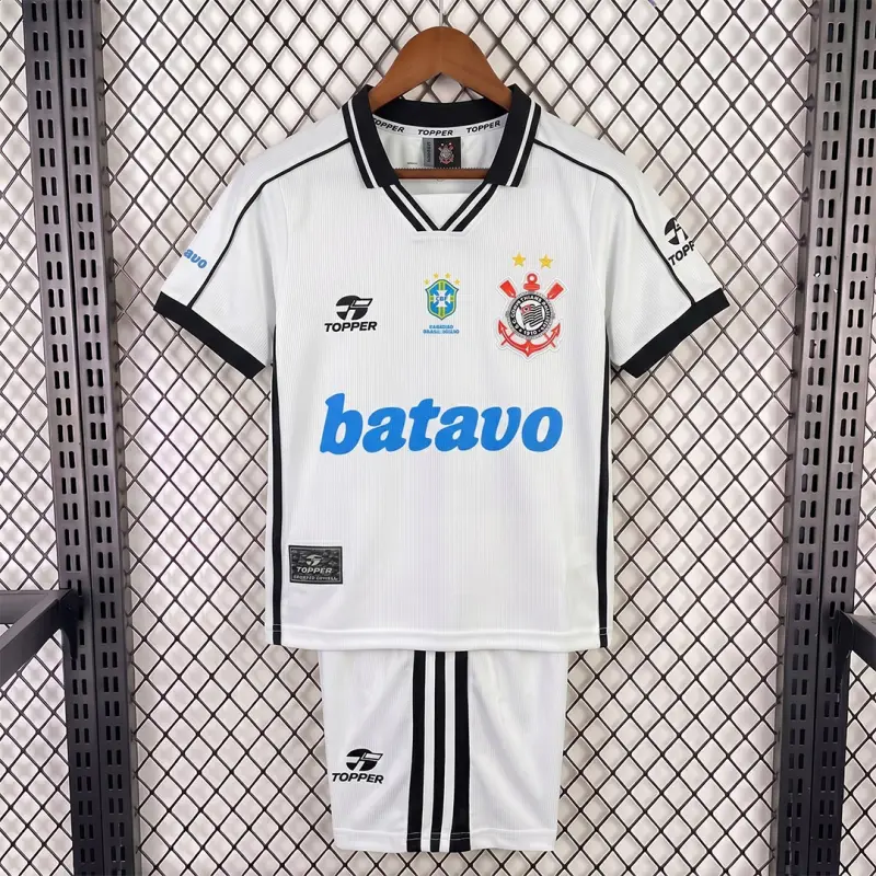 Kids Corinthians 1999 Home Jersey