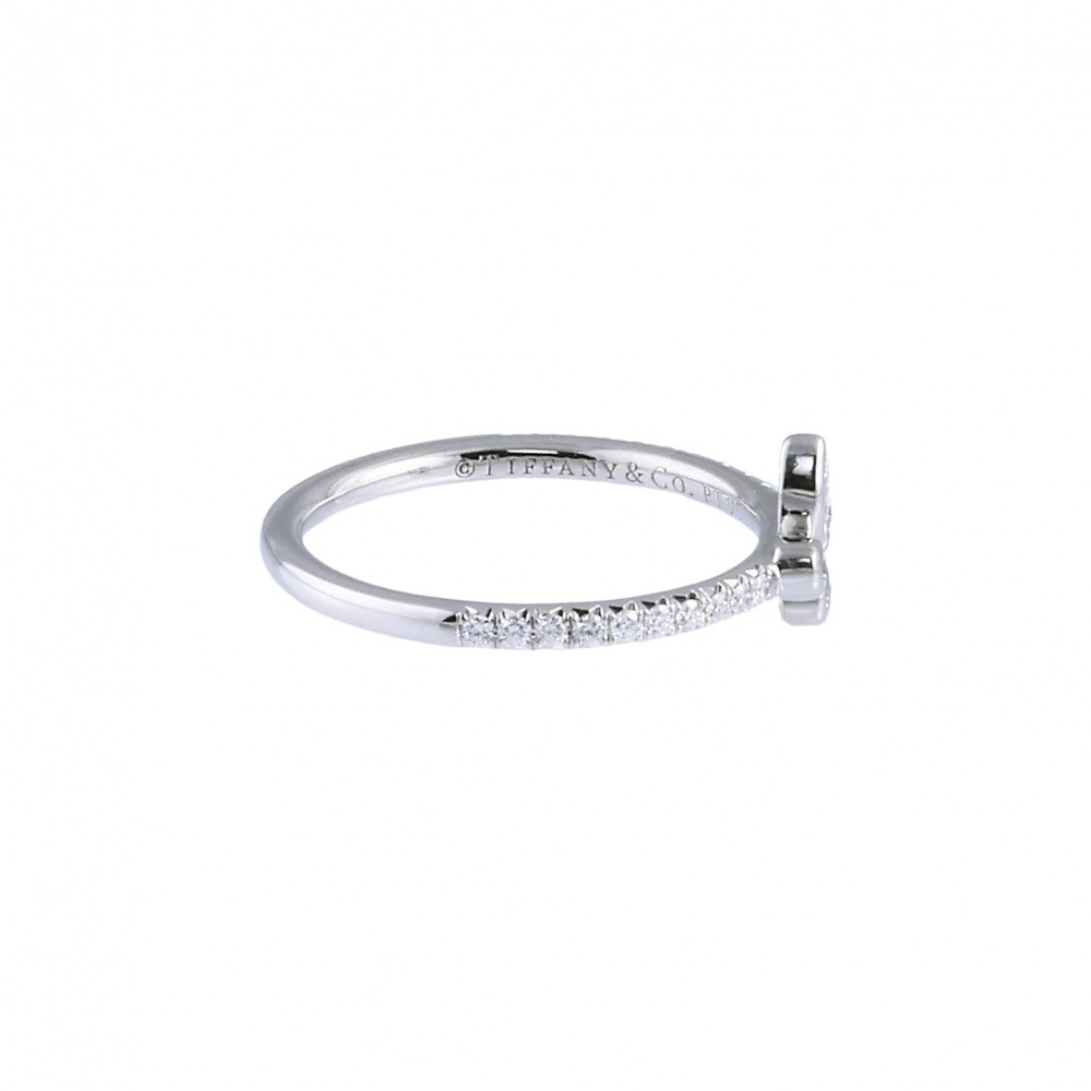 Tiffany & Co. Tiffany Fleur Do Squirrel Diamond PT950 Ring Platinum