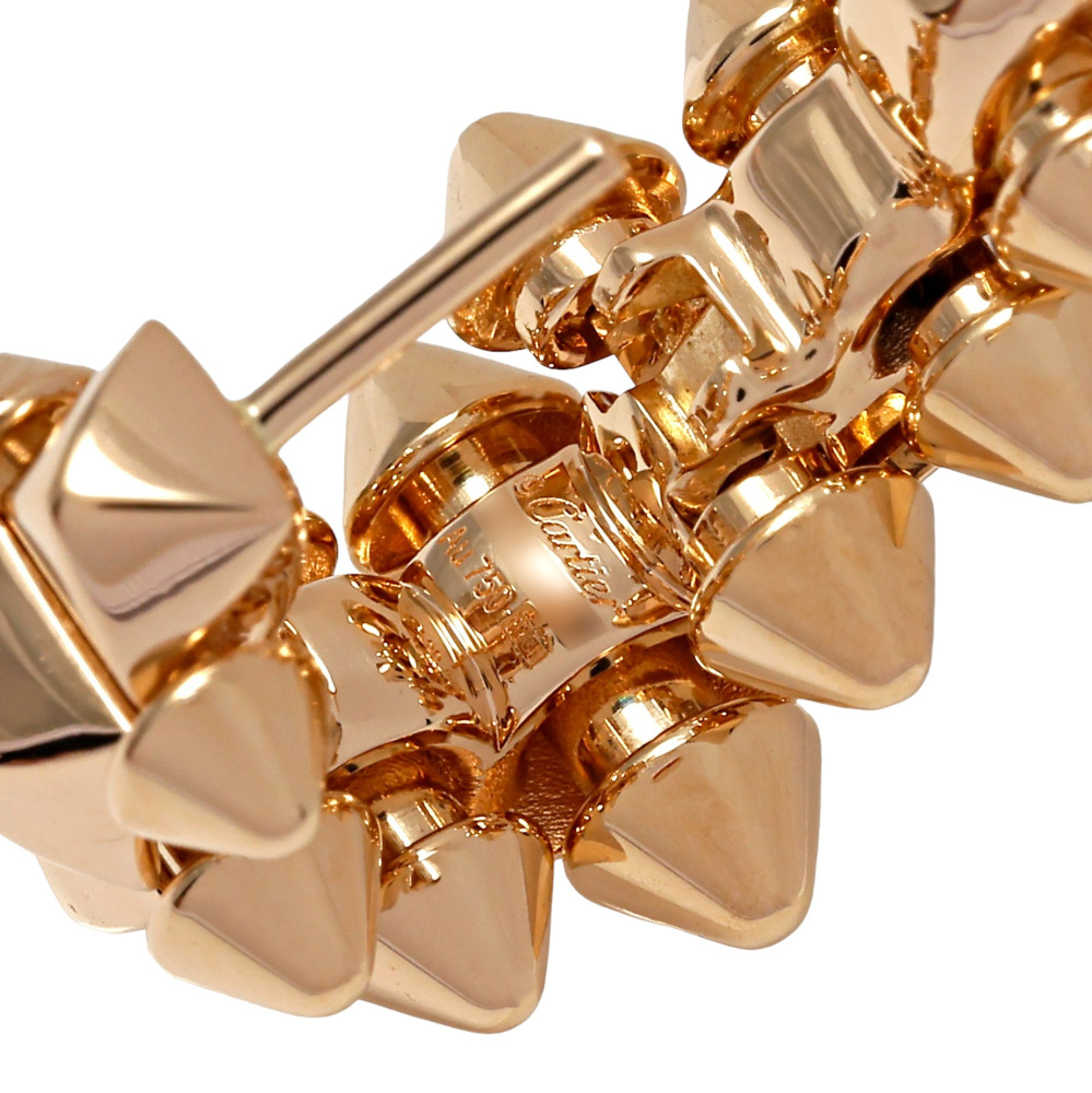 Cartier Crash Do Lm Earrings 18K Rose Gold B8301444