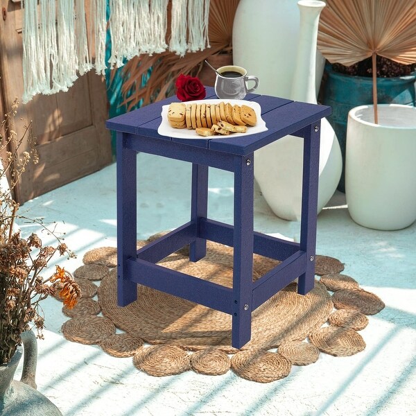 Side Table,Pool Composite Patio Table