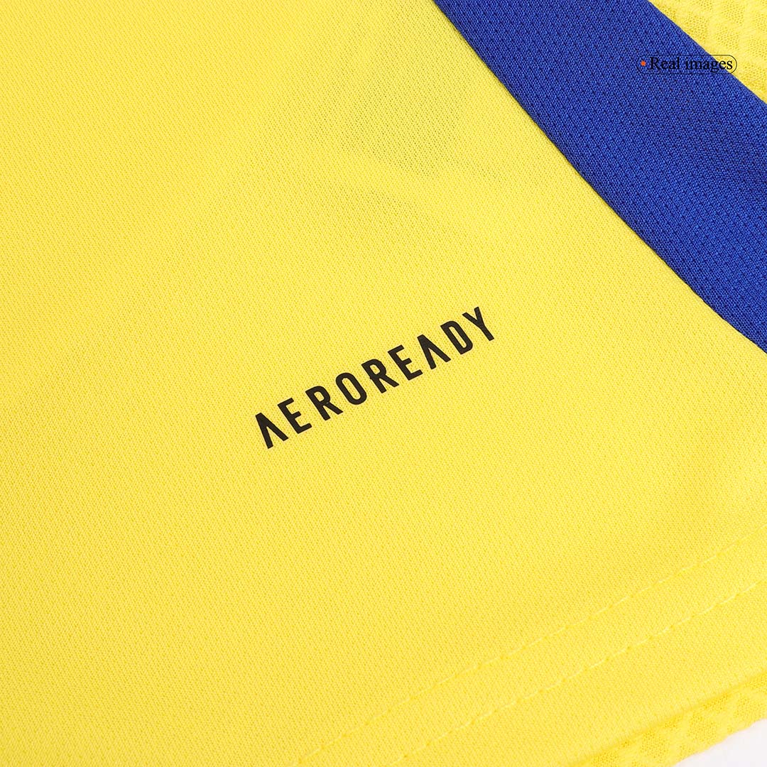 RONALDO #7 Al Nassr Home Kids Soccer Jerseys Kit - ACL