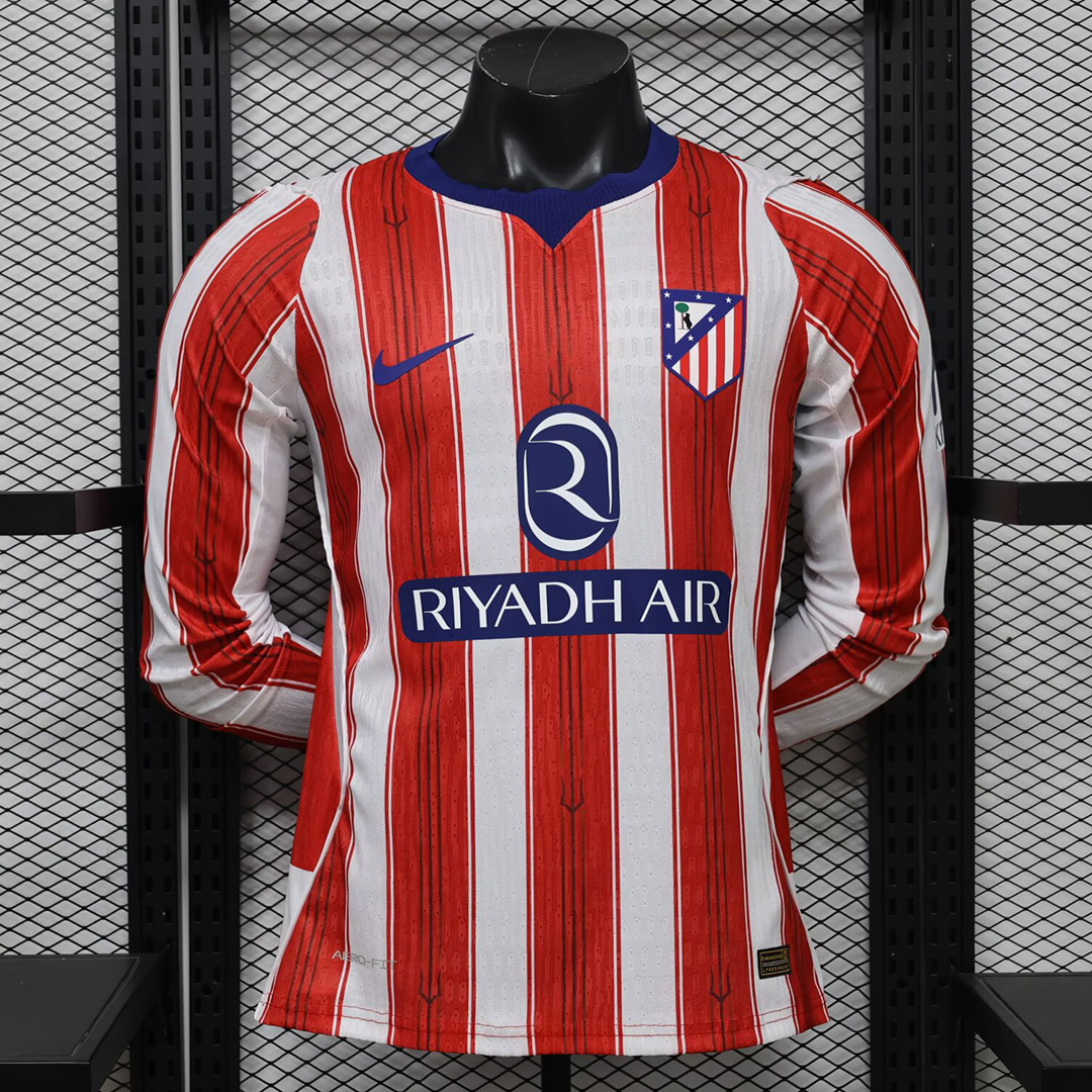 Player Version Atletico de Madrid 26/27 Home Jersey Long Sleeves S-XXL