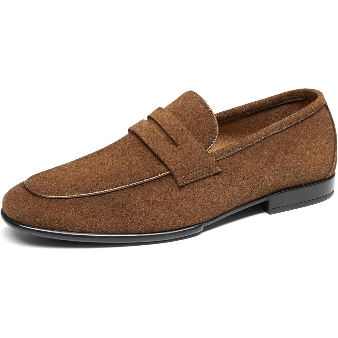 Men's Classic Suede Dress Loafers