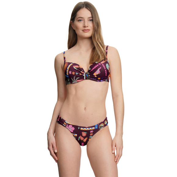 Jonas Nielsen Damen Bikinislip mit Allover-Print