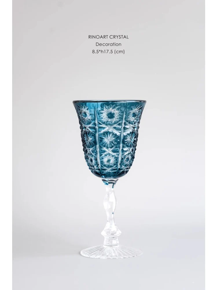 DC068 (Single) - Baccarat Edinburgh Indigo Blue Crystal 