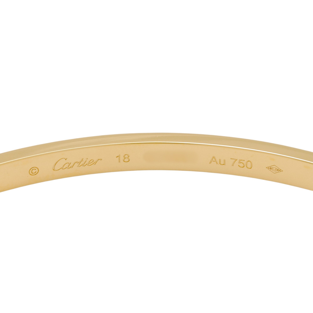 Cartier Love Sm Bracelet 18K Yellow Gold Diamond B6047200