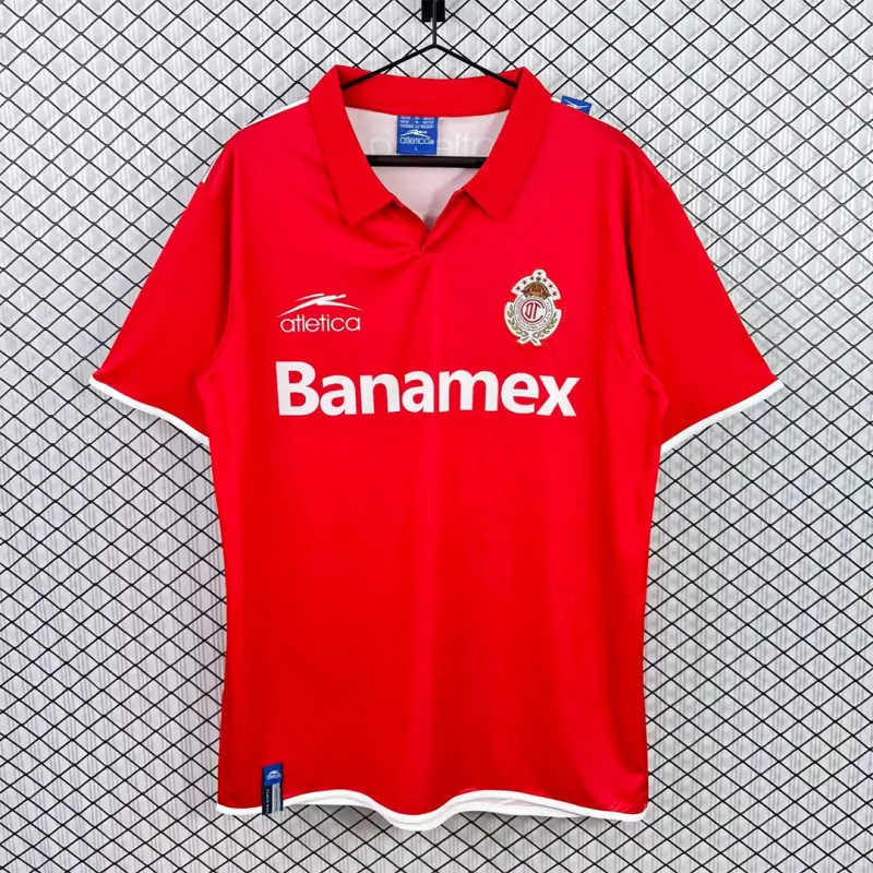 Retro Toluca CD 03/04 Home Jersey