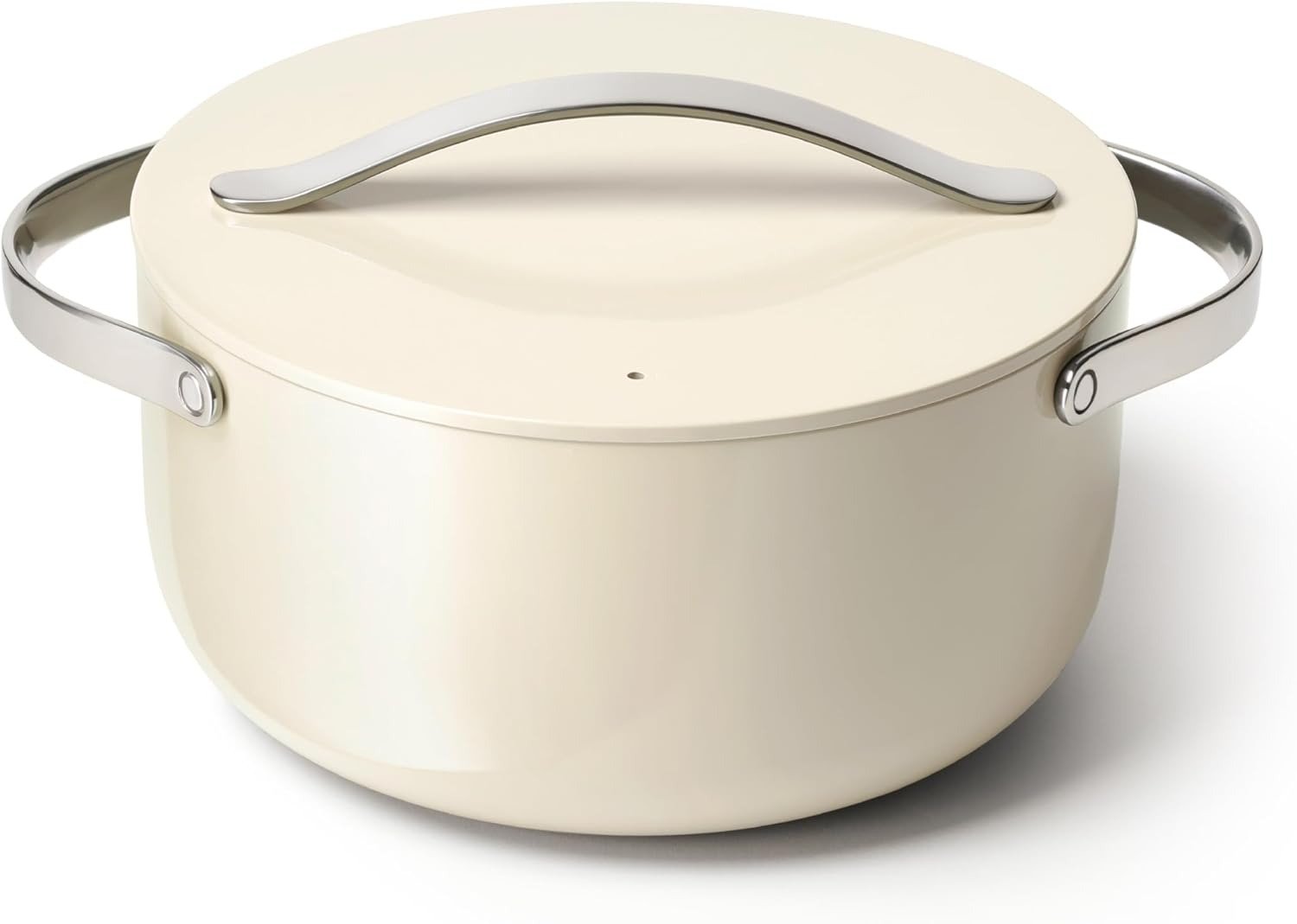 5 Qt Nonstick Ceramic Dutch Oven with Lid Charcoal All Stovetop Compatible Oven Safe