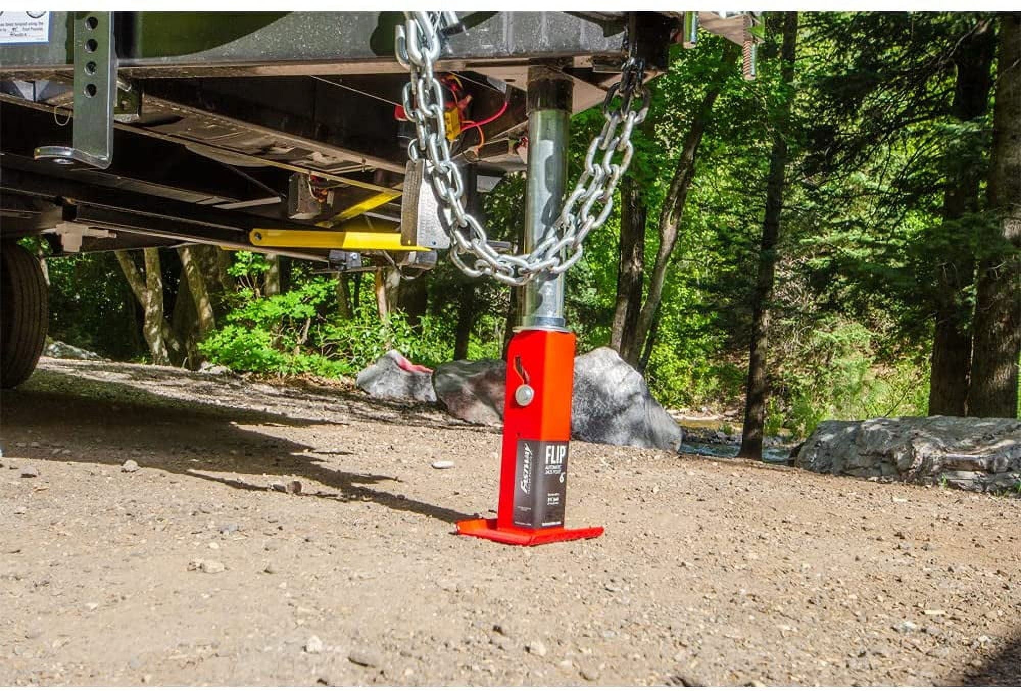 Southwest Wheel 5,000 lbs Side Wind RAM A-Frame Trailer Jack w/ 6