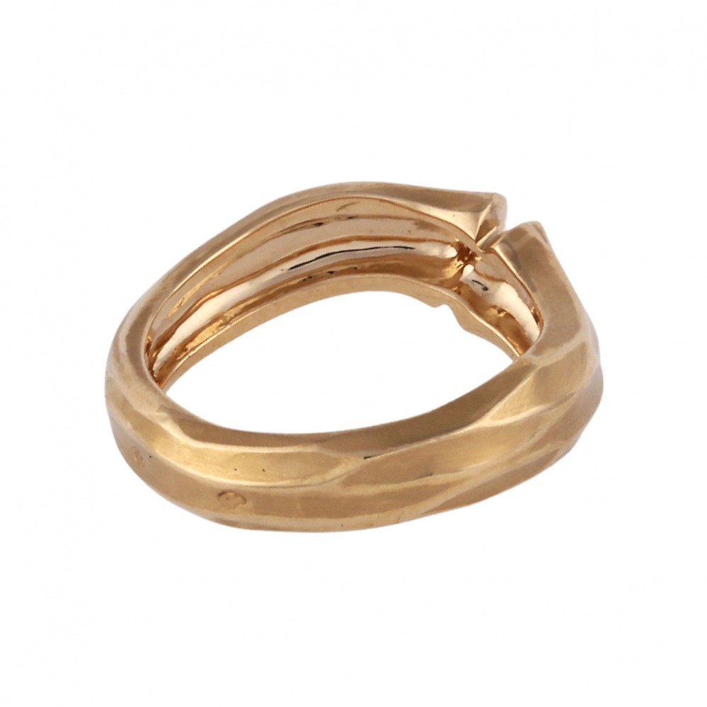 Cartier Bamboo Ring 18K Yellow Gold