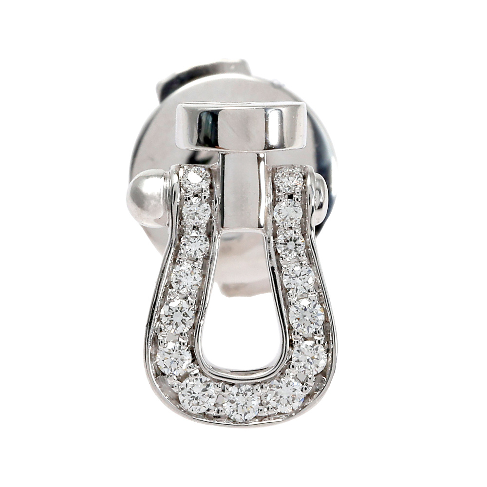 FRED Force 10 for Right Ear Earrings 18K White Gold Diamond 8B0322
