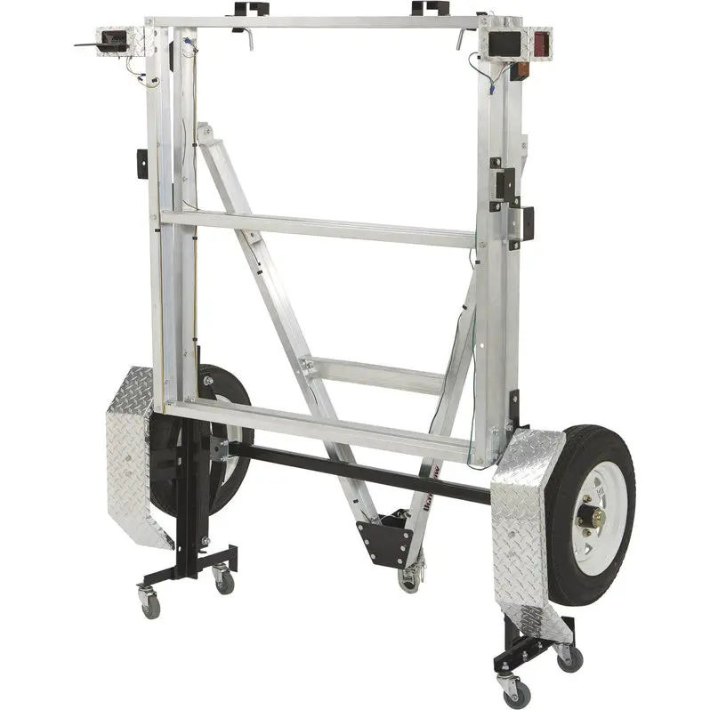 Ultra-Tow 4′ x 8′ Folding Aluminum Utility Trailer Kit – 1,170 lb Load Capacity, Model 3806S109