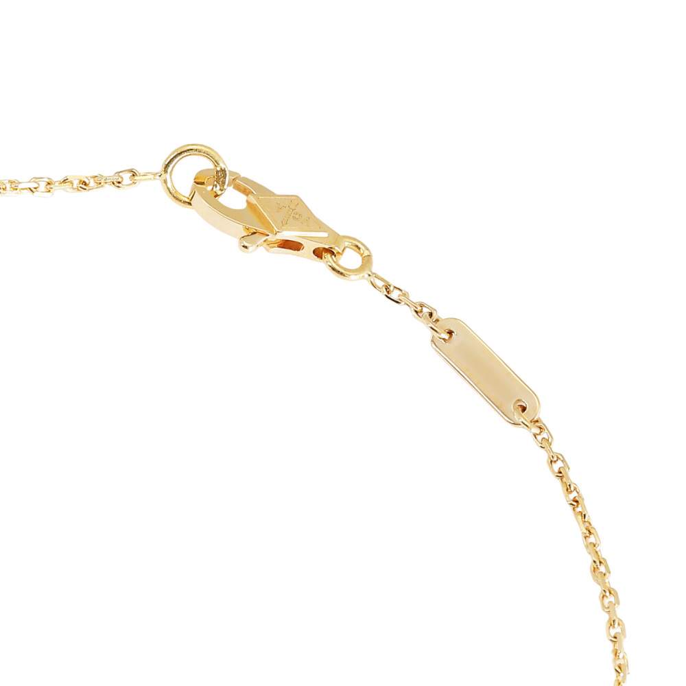 Van Cleef & Arpels Sweet Alhambra Bracelet 18K Yellow Gold Mother of Pearl VCARF68800