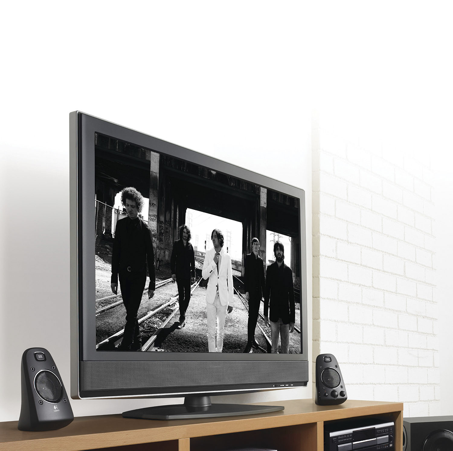 Logitech - Z623 2.1 Speaker System (3-Piece) - Black
