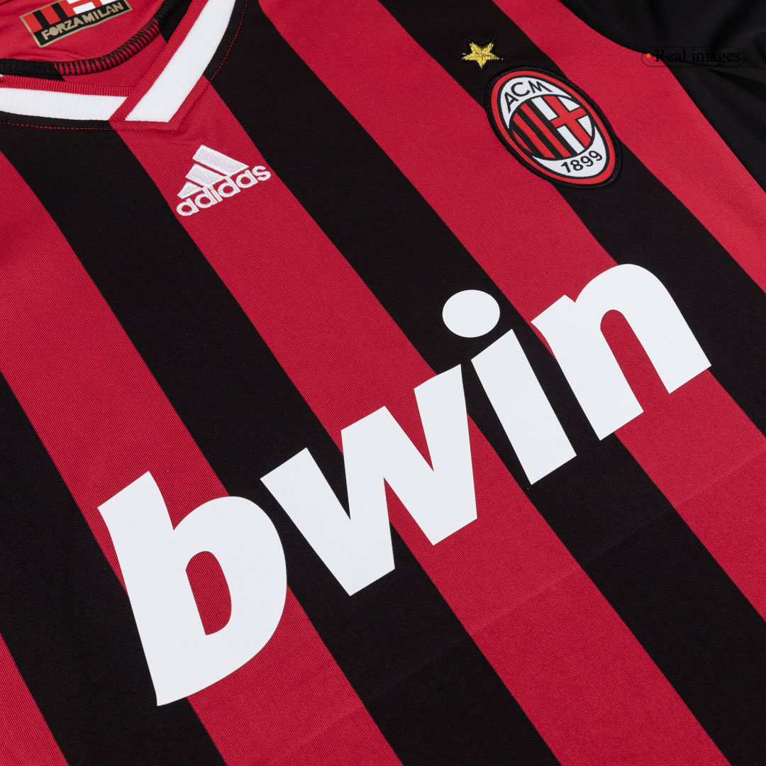 Retro Soccer Jersey AC Milan Home 2009/10