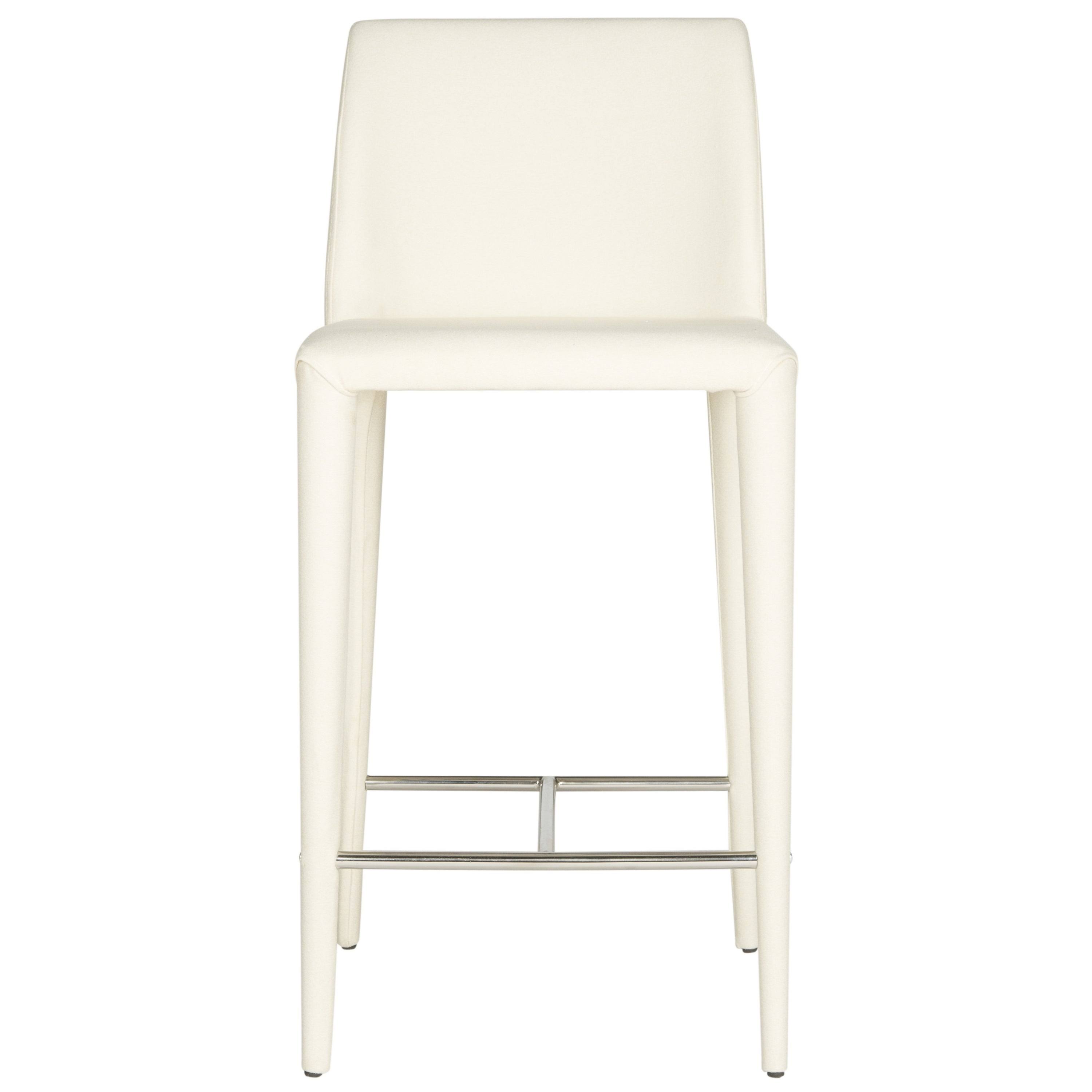 Set of 2 Garretson Counter Stool Beige - Safavieh