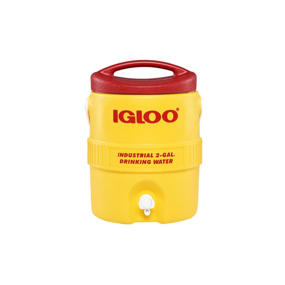 400 Series Industrial Water Cooler Yellow/Red 2 Gallon