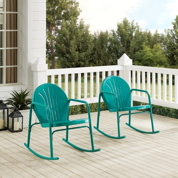 Crosley Griffith 2Pc Rocking Chair Set