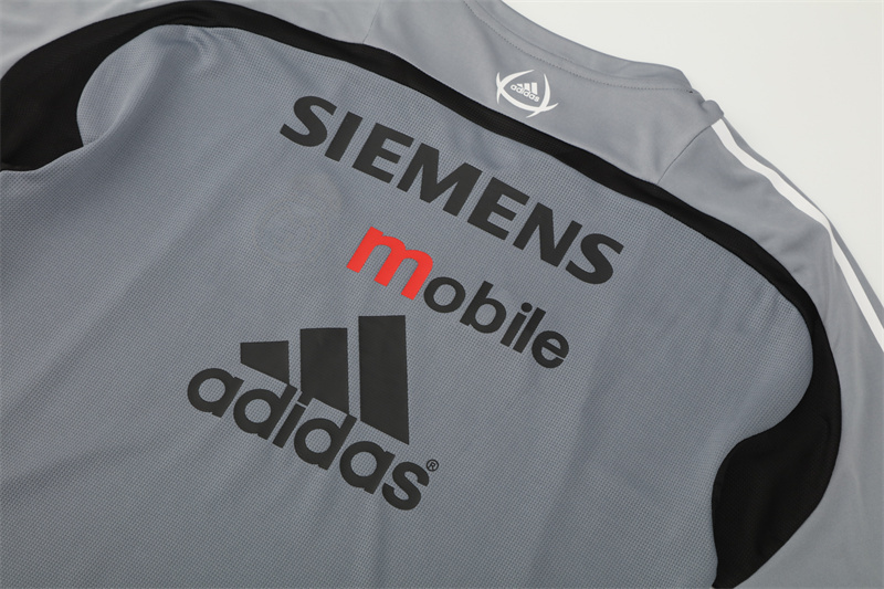 2004/05 Real Madrid Retro Short Sleeves Training Jersey - Gray 4
