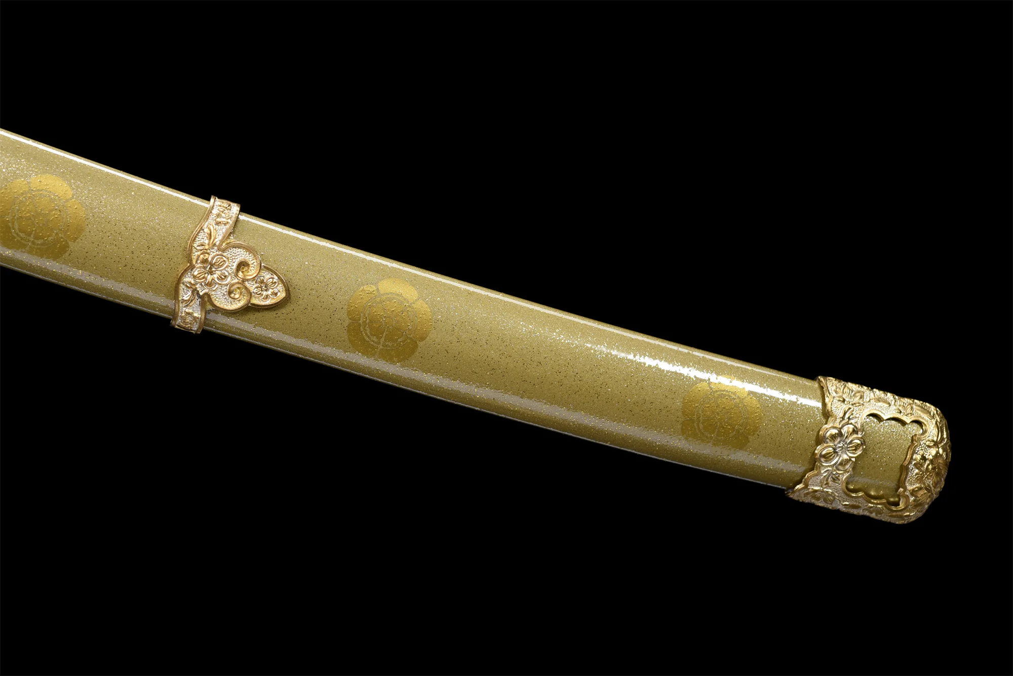 Sakura Tachi – T10 Clay Tempered, Real Hamon, Full Tang
