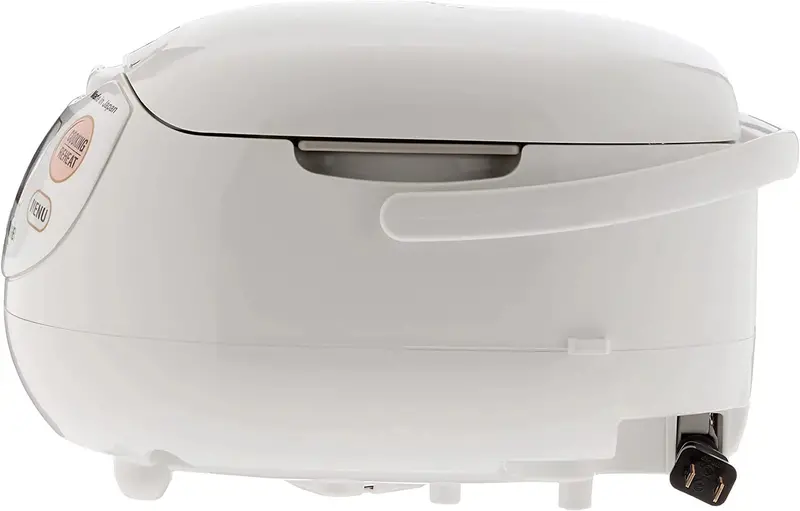 Zojirushi Neuro Fuzzy Rice Cooker – 5.5-Cup, Premium White (Made in Japan)