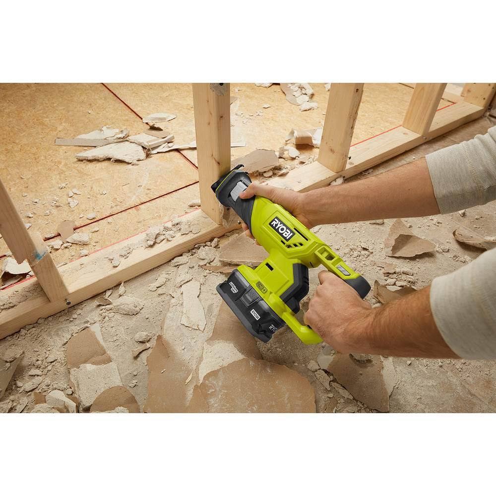 2026 RYOBI ONE+ 18V Cordless 10-Tool Combo Kit with 3 Batteries and Charger PCK750KN