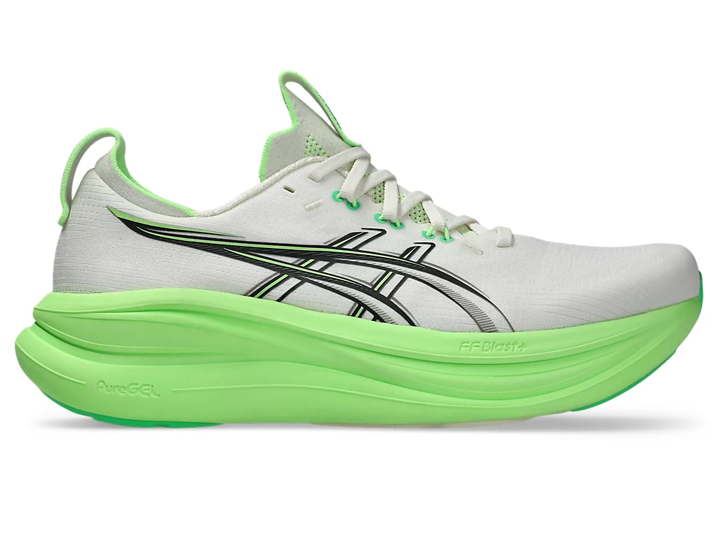 ASICS GEL-NIMBUS 28 Running Shoes Cream/Black 1011C127-101