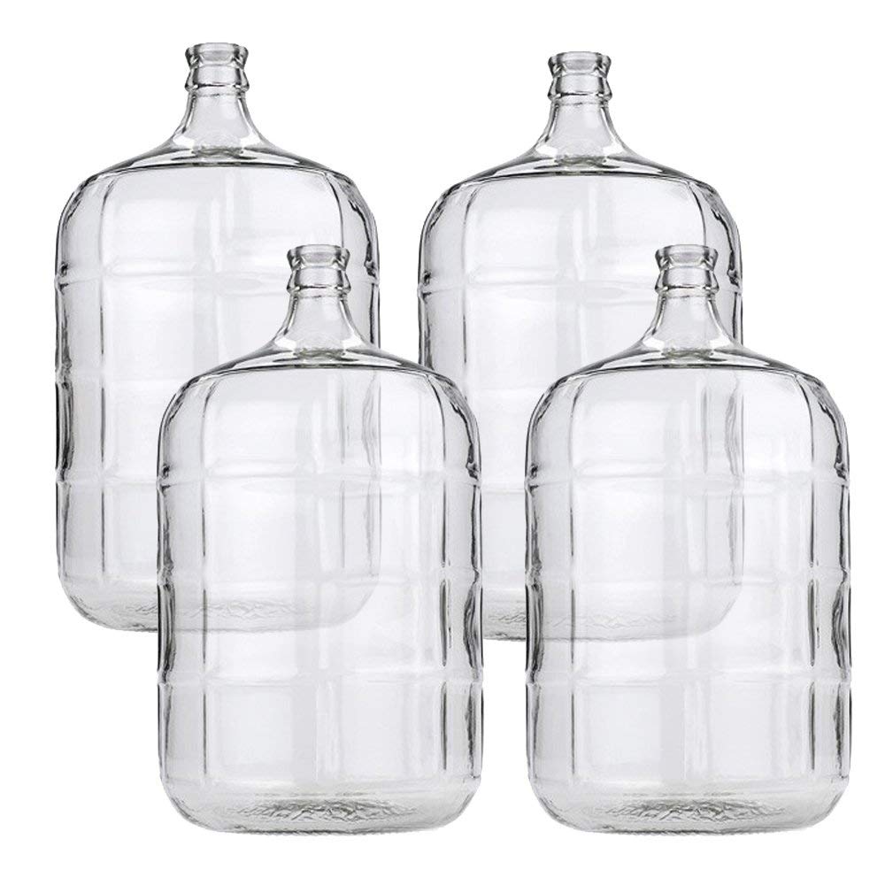 2026 4 X 5 Gallon Glass Carboy For Beer or Wine Making