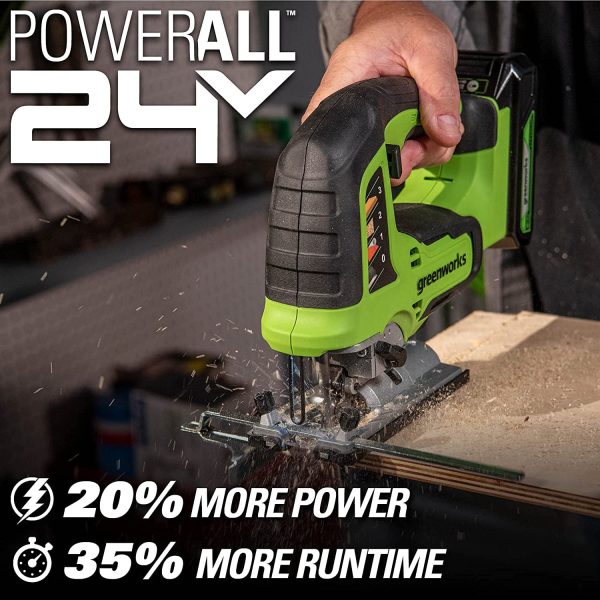24V Brushless Jig Saw, Battery Not Included 3601202AZ