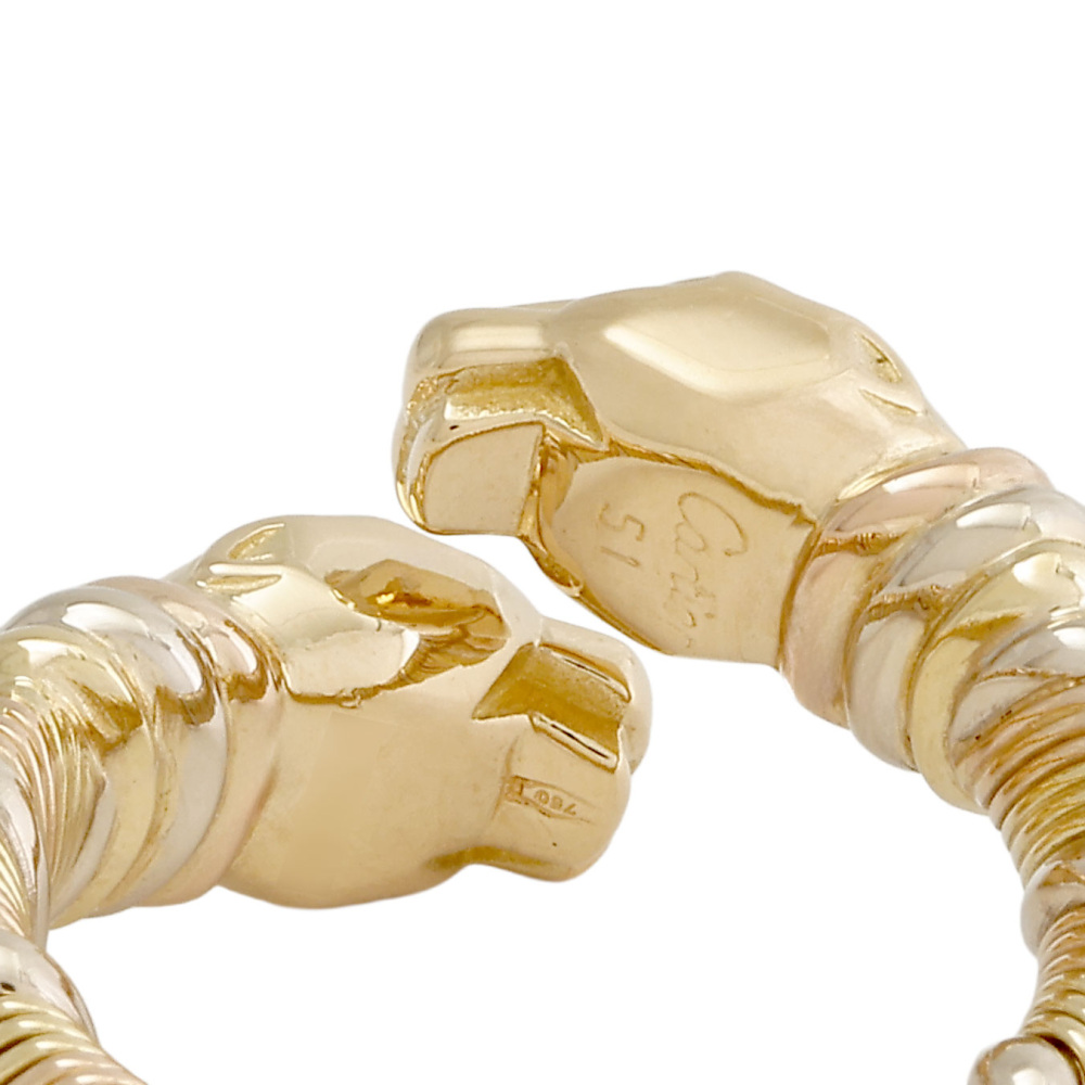 Cartier Panthère Ring Tri-Gold