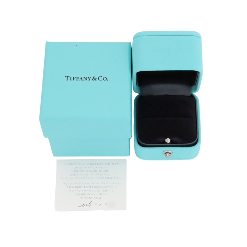 Tiffany & Co. Knot Ribbon Ring 18K White Gold Diamond 70302721