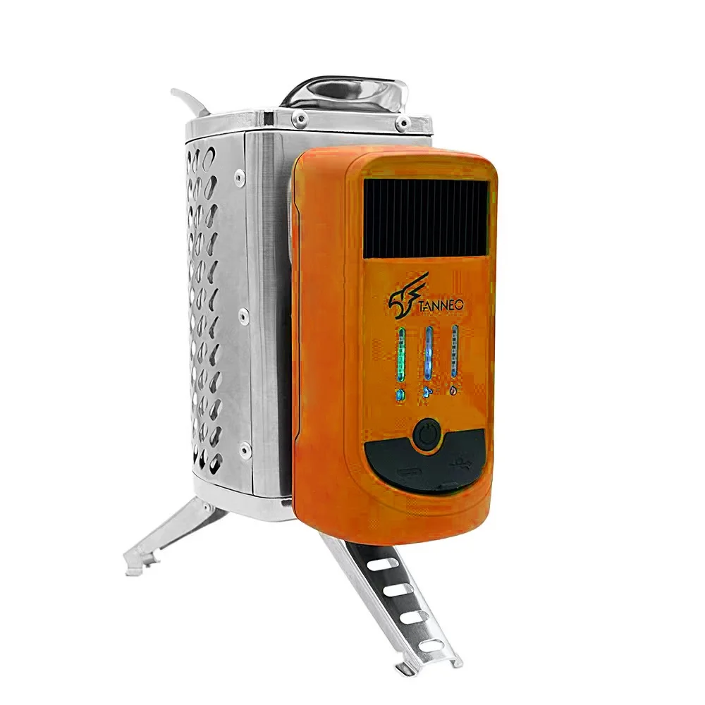 TANNEO Portable Power Generating Furnace Smoke Free Stove for Outdoor Camping and Hiking