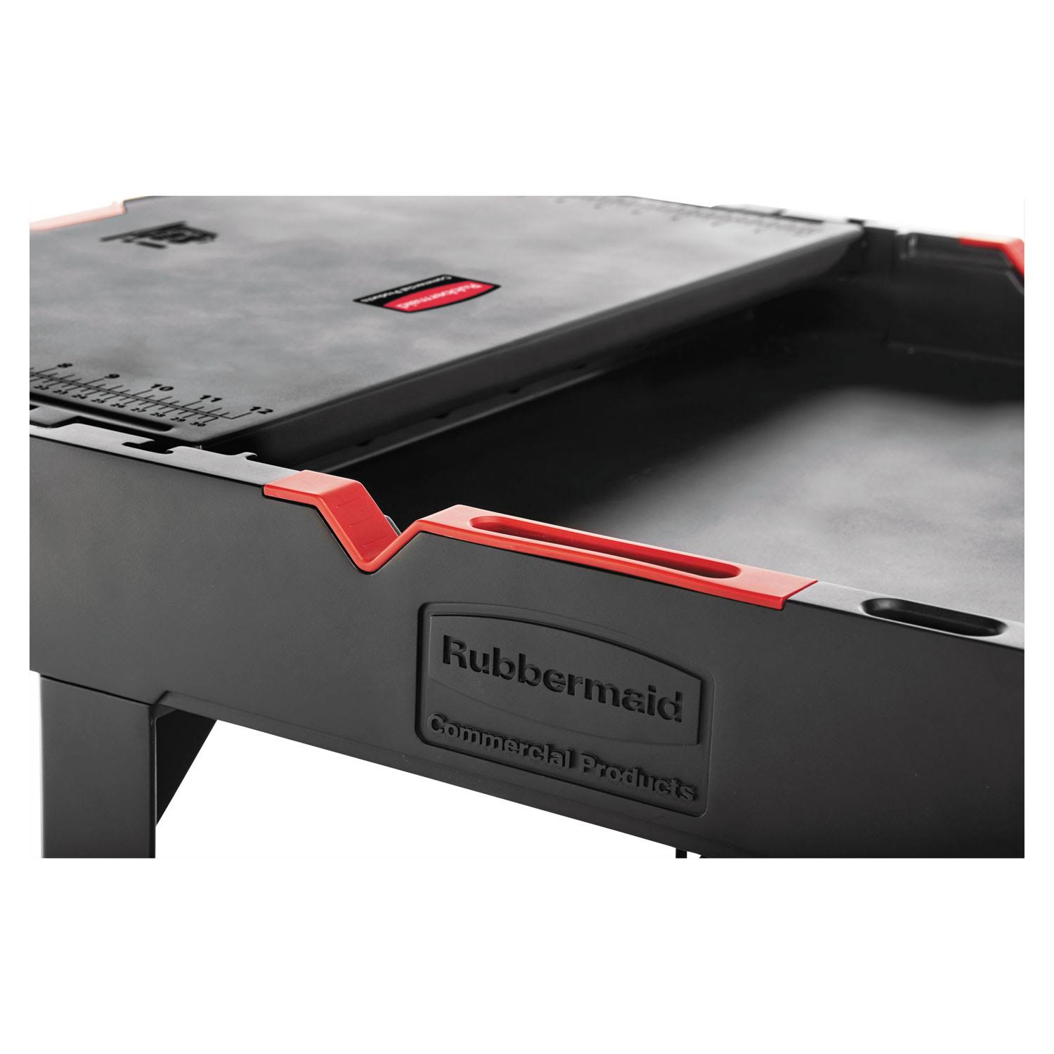 Rubbermaid Commercial Heavy Duty Adaptable Utility Cart, 2 Shelves,