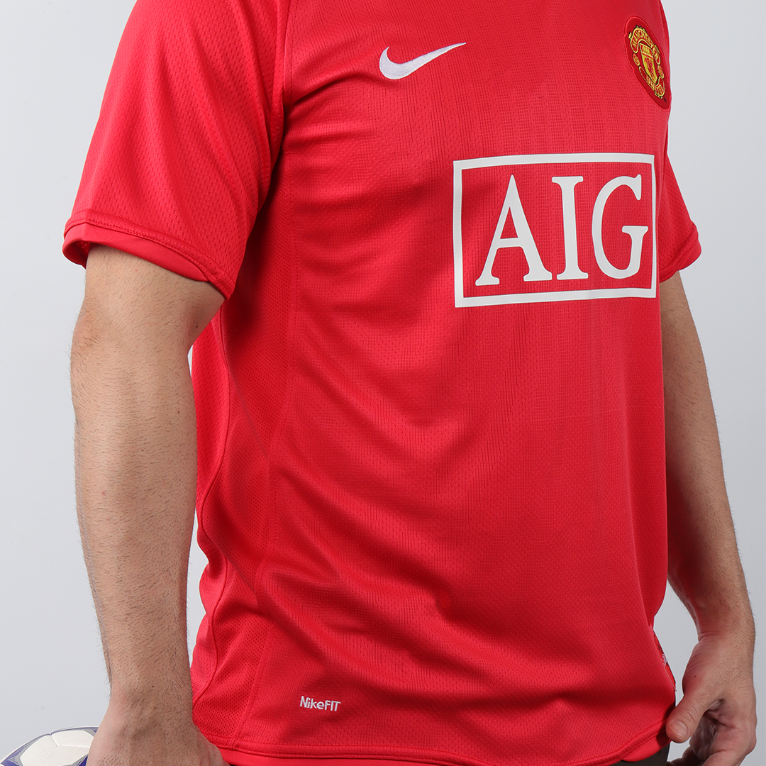 Retro Soccer Jersey Manchester United Home 2007/08