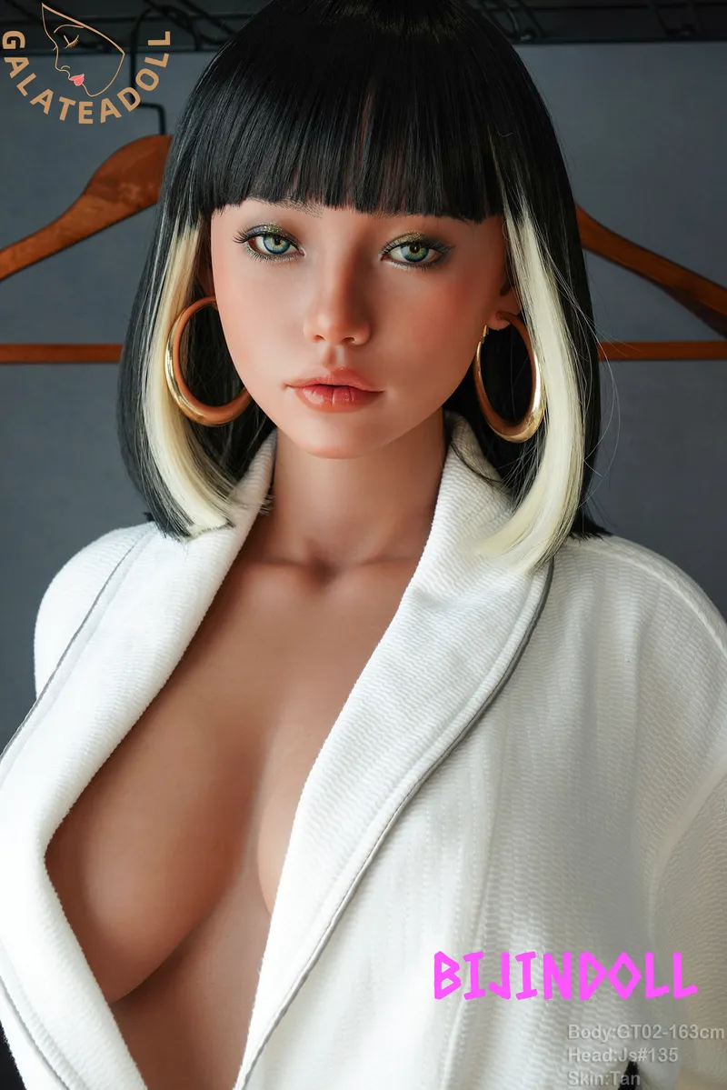 Galatea Doll GT02 163cm E-Cup Silicone Sex Doll ROS Head #JS135 Tan Skin