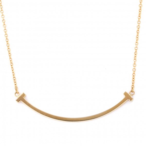 Tiffany & Co. Tiffany T Smile Necklace 18K Rose Gold
