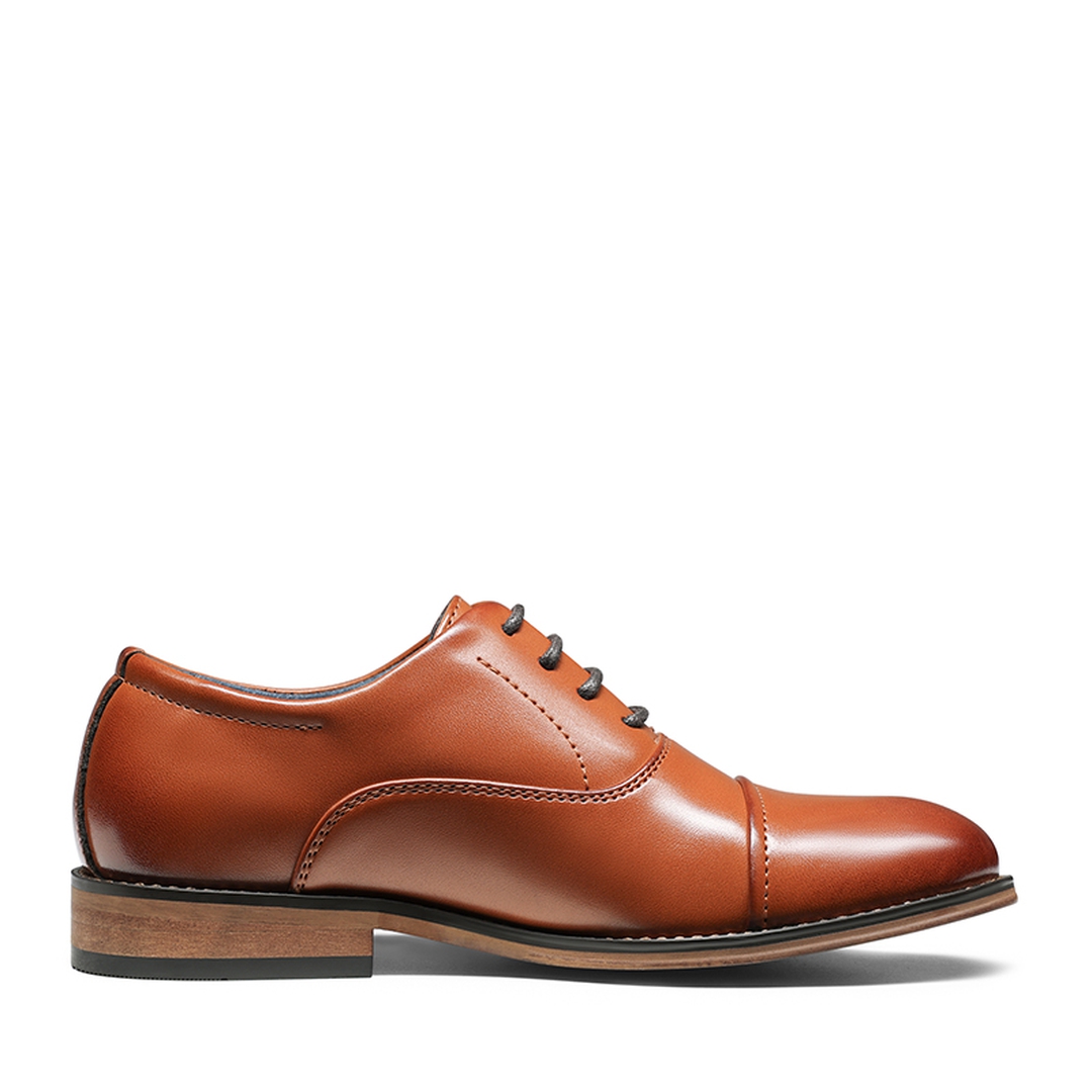 Boys' Handsome Cap Toe Dress Oxfords
