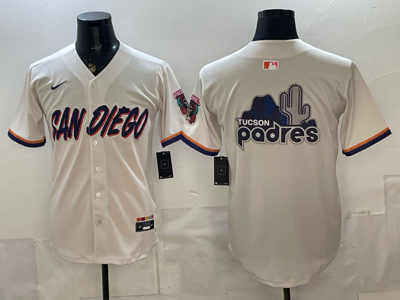 Men's San Diego Padres Cream Player Jersey