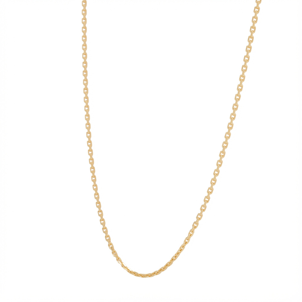 Van Cleef & Arpels K18 Yellow Gold Chain Necklace