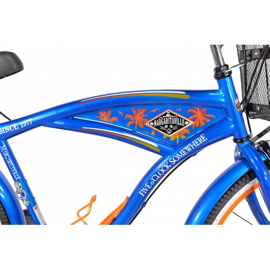 BCA 26″ Multi-Speed Cruiser Men’s Bike, Blue