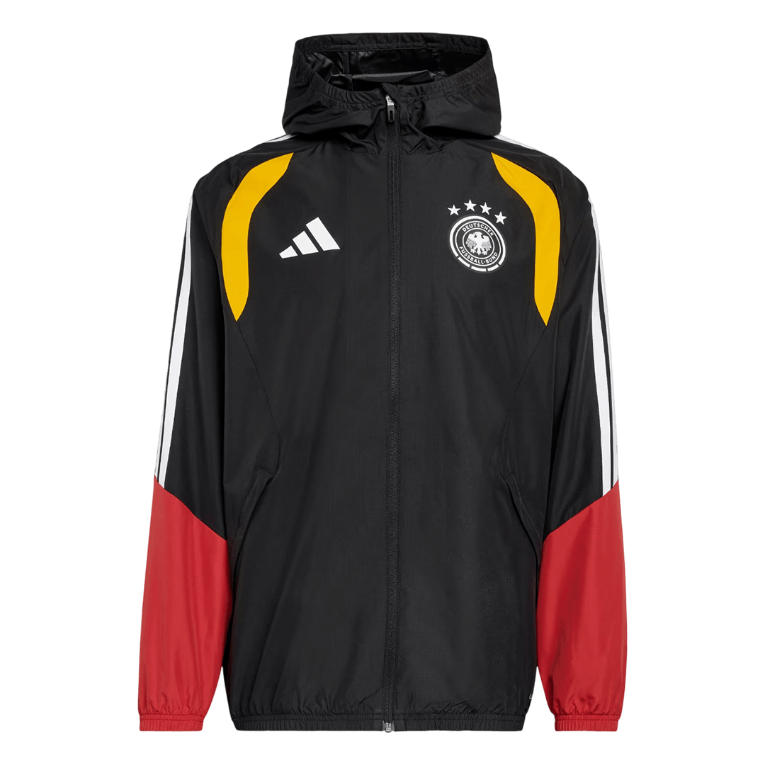 Germany Hoodie Jacket 2026 - Red&Black