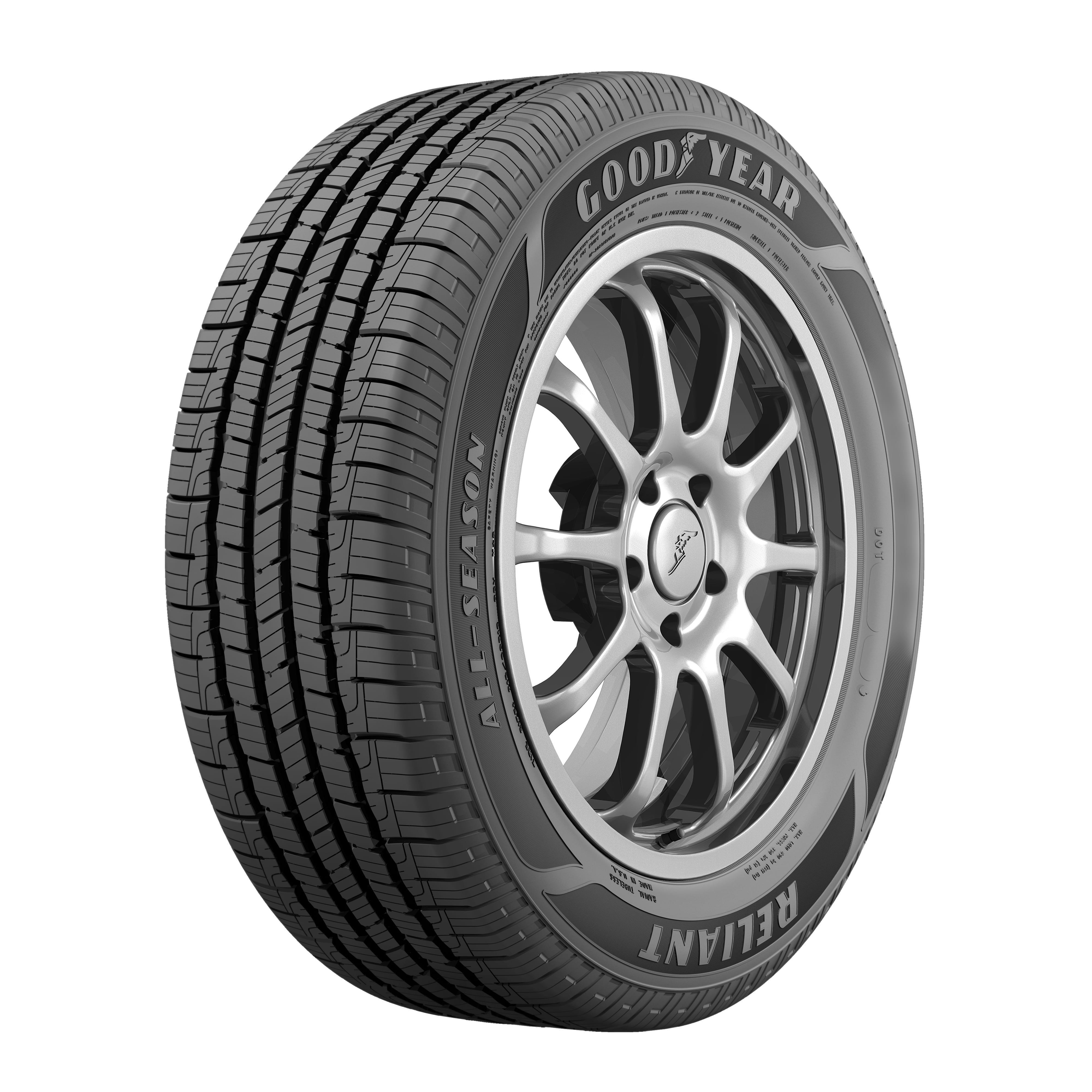 2026 Goodyear Reliant All-Season Tire, 205/60R16 92V, Designed for Year-Round Performance