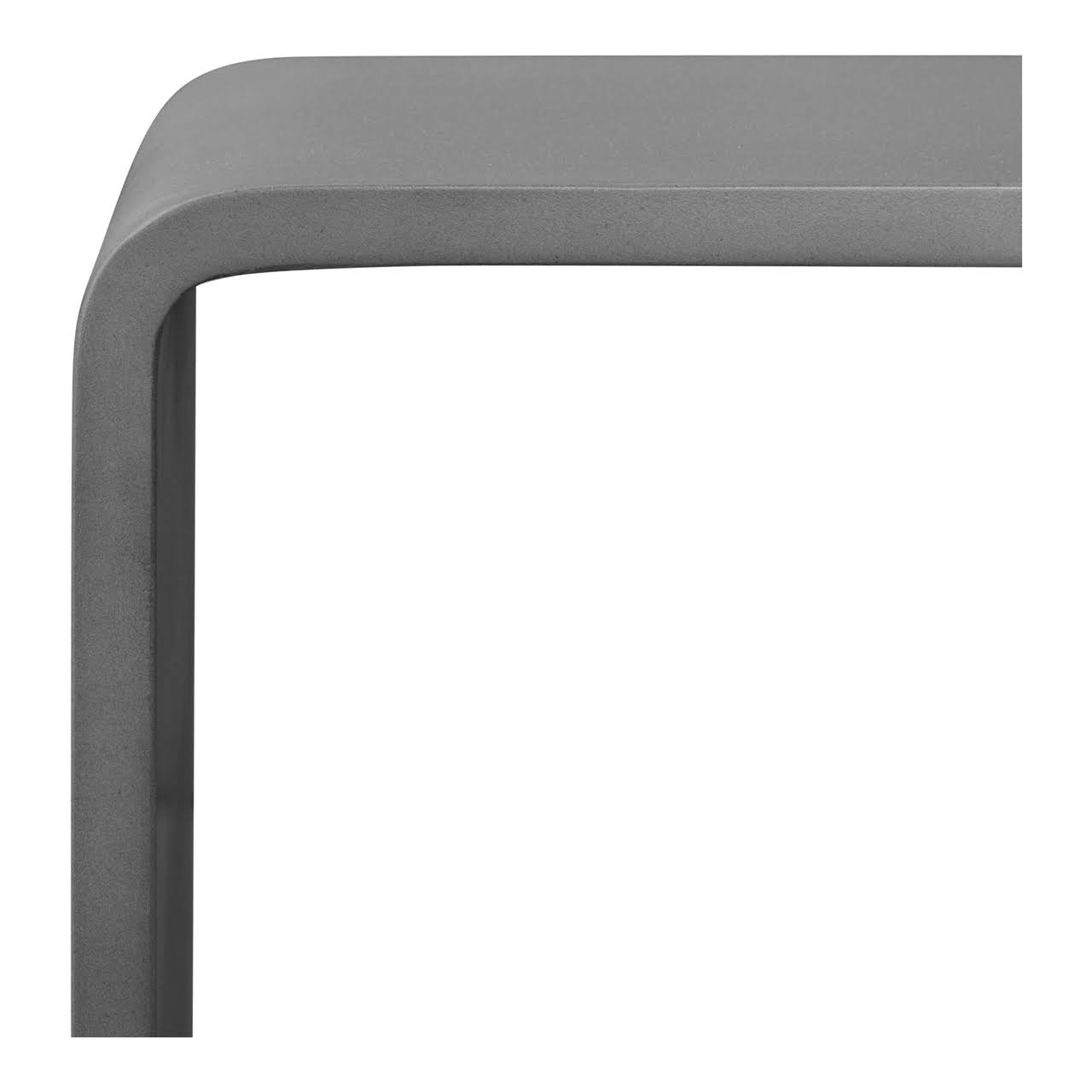 Moe's Home Collection Cali Accent Cube Grey