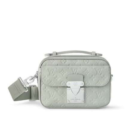 Louis Vuitton S Lock Messenger White 28Cm M23152