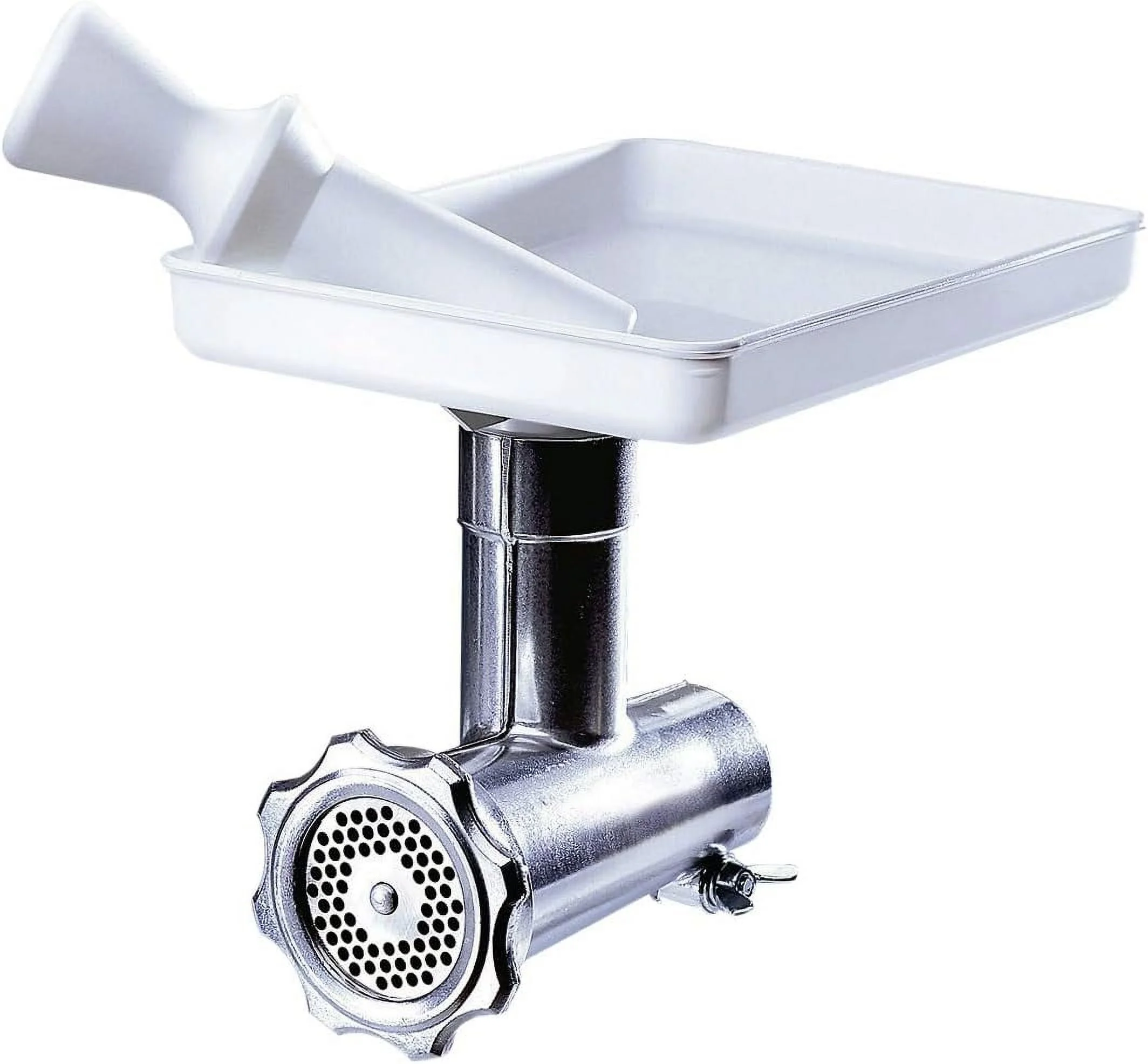 Original 6 Piece White Basic Meat Grinder Attachment Set