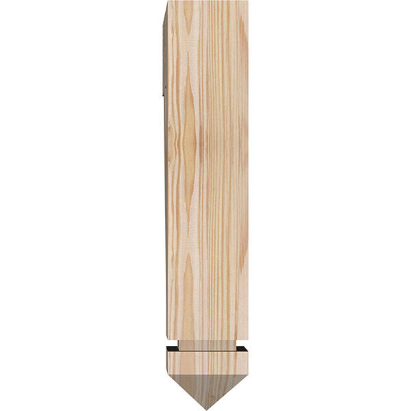 3 1/2x22W x 14x22D x 18x22H Balboa Arts u0026 Crafts Smooth BRACKET, Douglas Fir