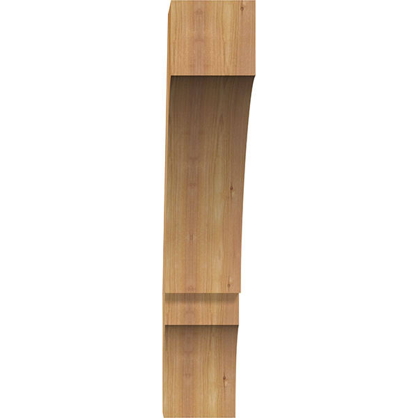 6x22W x 32x22D x 32x22H Balboa Rough Sawn Brace, Western Red Cedar