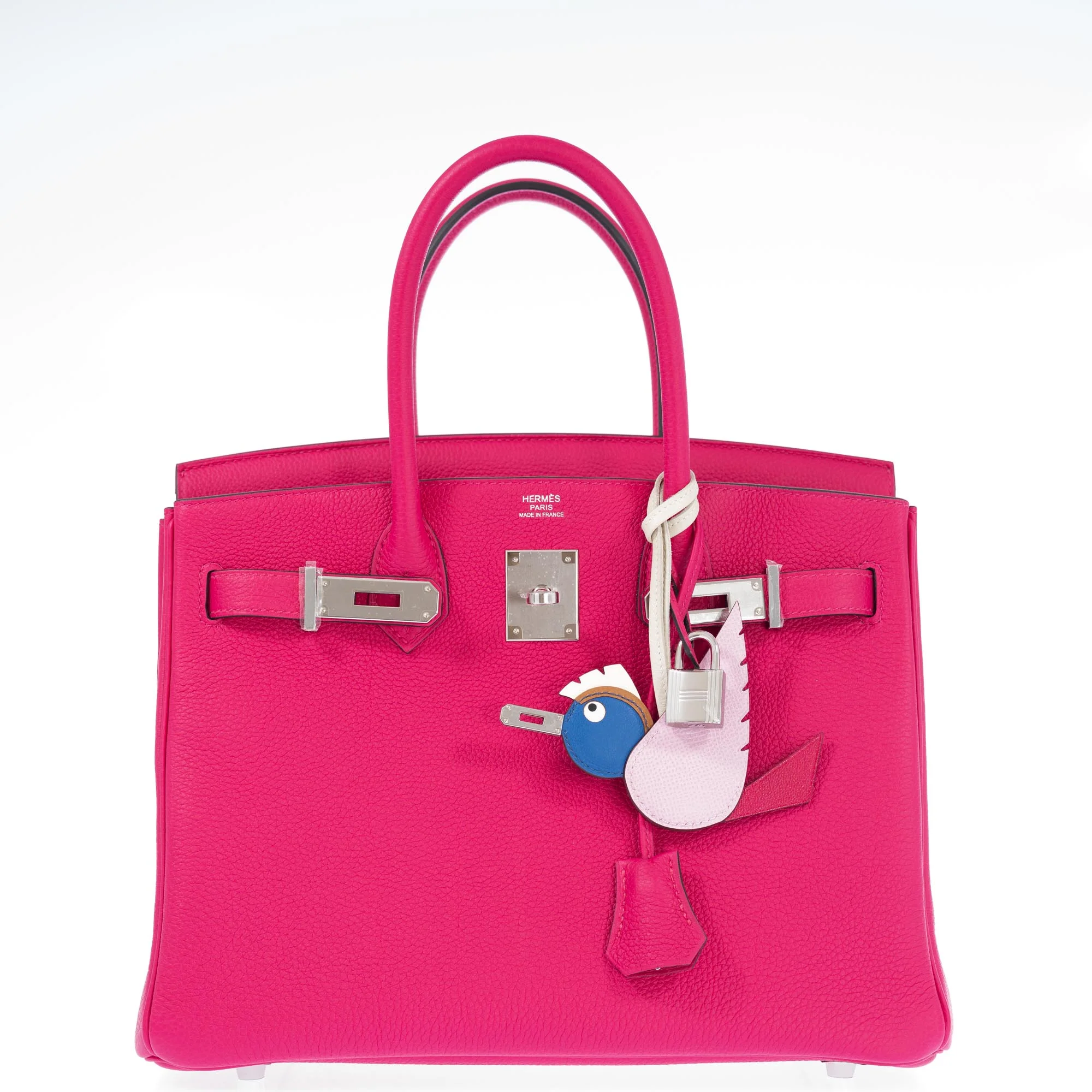 Hermès Birkin 30 Rose Mexico Togo Palladium Hardware